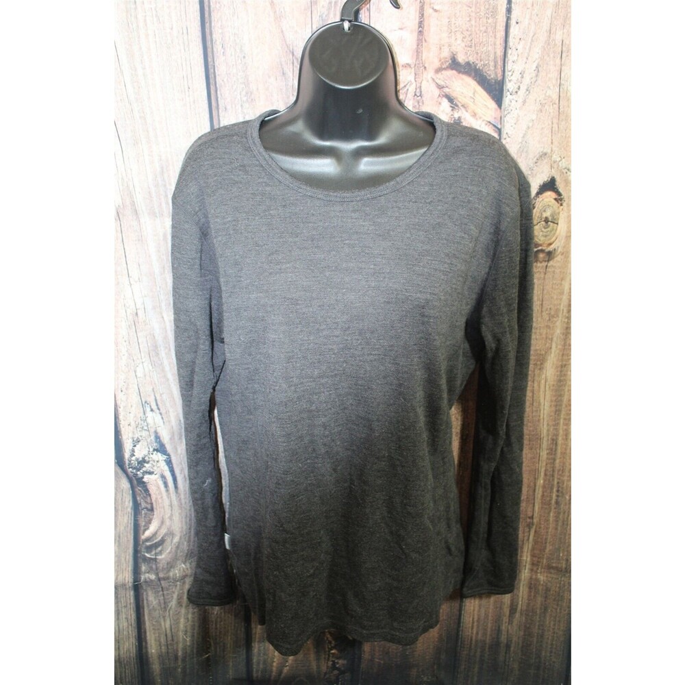 Women's Long Sleeve Gray Top